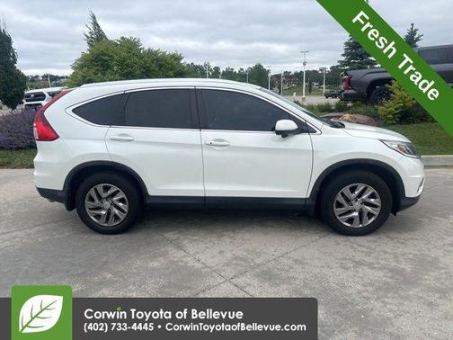 White Diamond Pearl 2015 Honda CR-V EX-L