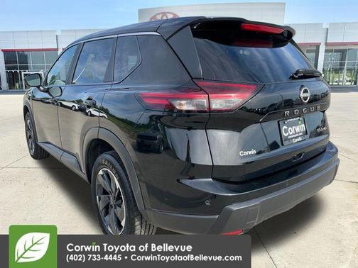 Super Black 2024 Nissan Rogue SV