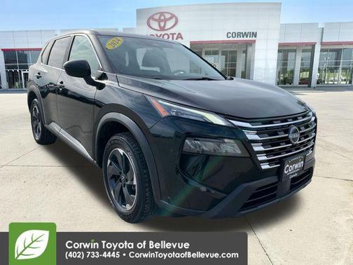 Super Black 2024 Nissan Rogue SV