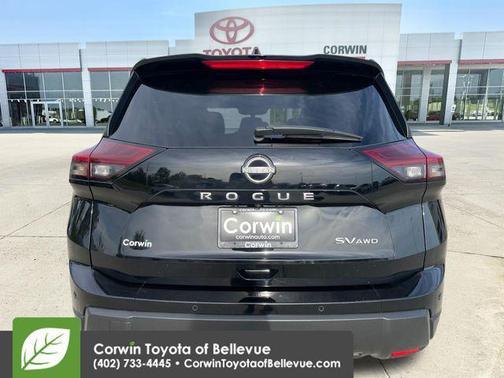 Super Black 2024 Nissan Rogue SV
