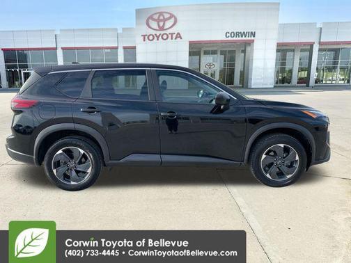 Super Black 2024 Nissan Rogue SV