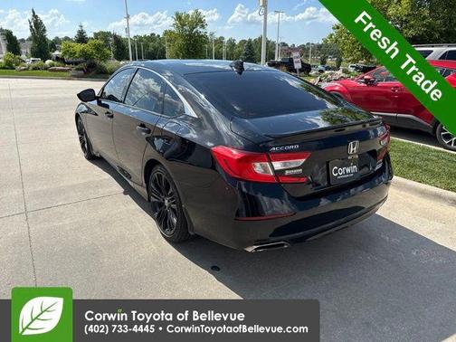 Crystal Black Pearl 2021 Honda Accord Sport SE 1.5T