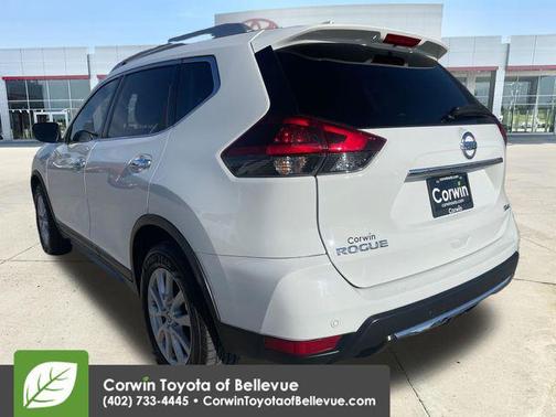 Glacier White 2020 Nissan Rogue SV