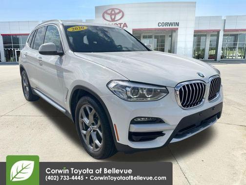 Alpine White 2020 BMW X3 xDrive30i