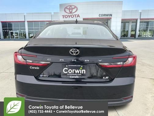 Black 2025 Toyota Camry LE