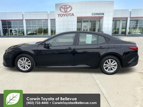 Black 2025 Toyota Camry LE