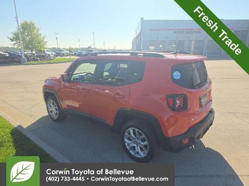 Omaha Orange 2018 Jeep Renegade Latitude