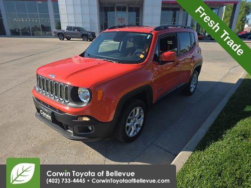 Omaha Orange 2018 Jeep Renegade Latitude