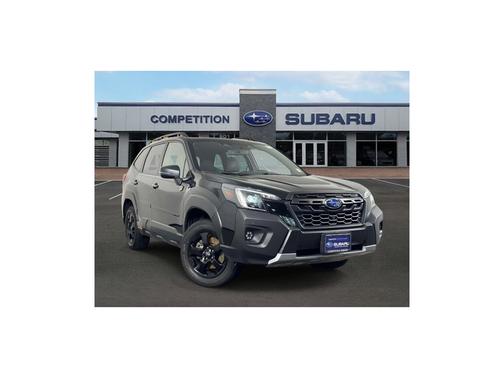 Crystal Black Silica 2023 Subaru Forester Wilderness