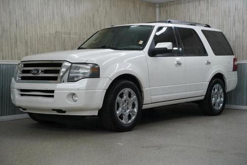 White Platinum Metallic Tri-Coat 2013 Ford Expedition Limited