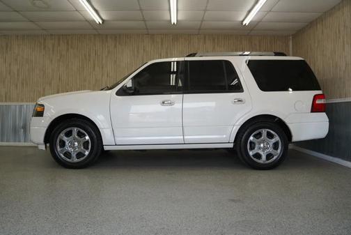 White Platinum Metallic Tri-Coat 2013 Ford Expedition Limited