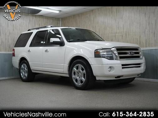 White Platinum Metallic Tri-Coat 2013 Ford Expedition Limited