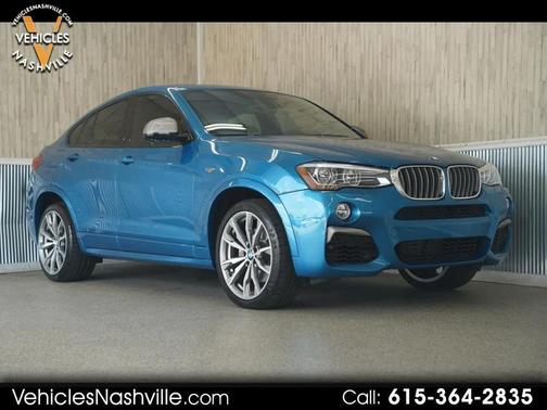 Long Beach Blue Metallic 2017 BMW X4 M40i