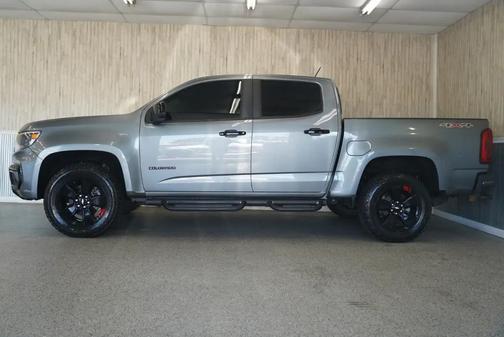 Satin Steel Metallic 2021 Chevrolet Colorado LT