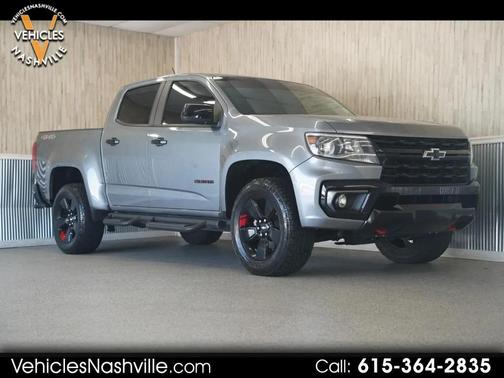 Satin Steel Metallic 2021 Chevrolet Colorado LT