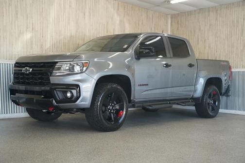 Satin Steel Metallic 2021 Chevrolet Colorado LT