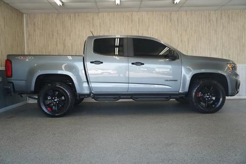 Satin Steel Metallic 2021 Chevrolet Colorado LT