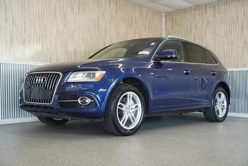 Blue 2016 Audi Q5 3.0T Premium Plus