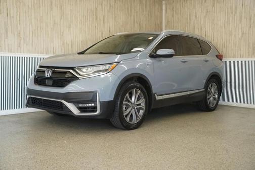 Gray 2022 Honda CR-V Hybrid Touring