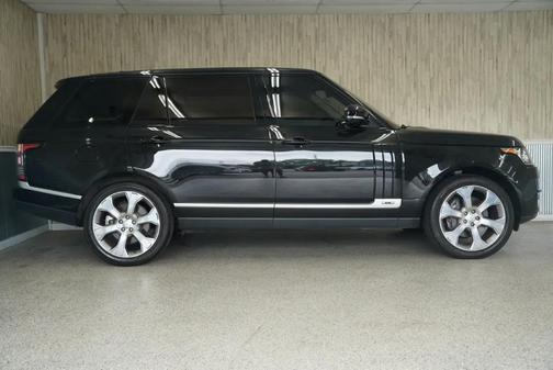 Black 2017 Land Rover Range Rover 5.0L Supercharged