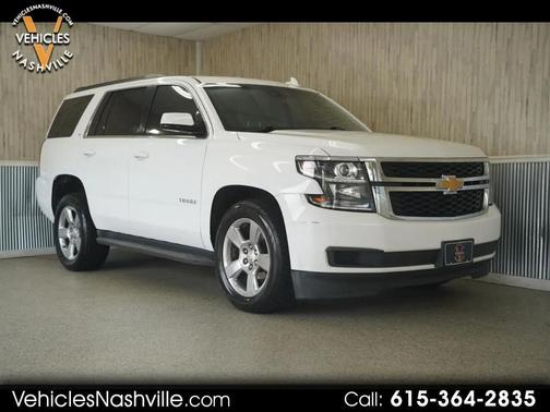 White 2018 Chevrolet Tahoe LT