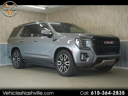 Gray 2021 GMC Yukon 4WD AT4
