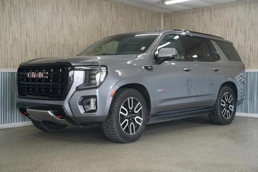 Gray 2021 GMC Yukon 4WD AT4