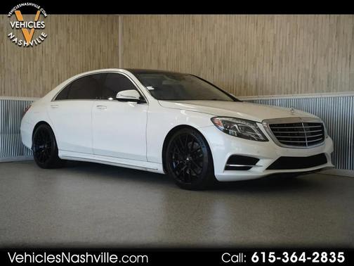 Designo Diamond White Metallic 2016 Mercedes-Benz S-Class 4dr Sdn S 550 RWD