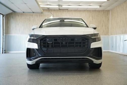 Carrara White 2023 Audi Q8 55 Prestige