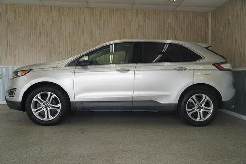 Ingot Silver Metallic 2018 Ford Edge Titanium