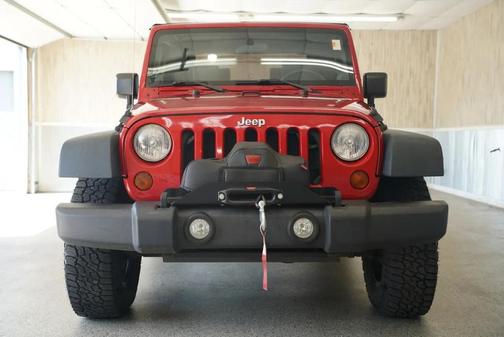 Flame Red Clearcoat/Black Hard Top 2009 Jeep Wrangler X
