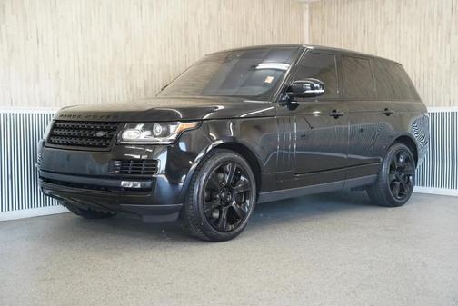 Black 2017 Land Rover Range Rover 5.0L Supercharged