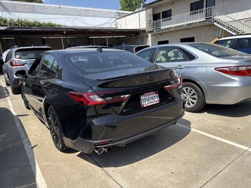 Midnight Black Metallic 2025 Toyota Camry SE