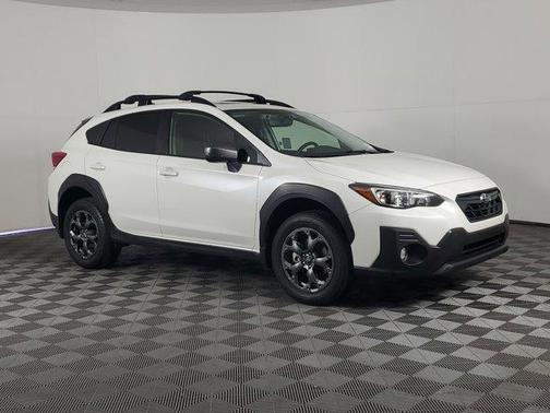 Crystal White Pearl 2023 Subaru Crosstrek Sport
