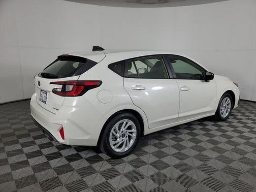 Crystal White Pearl 2024 Subaru Impreza Base