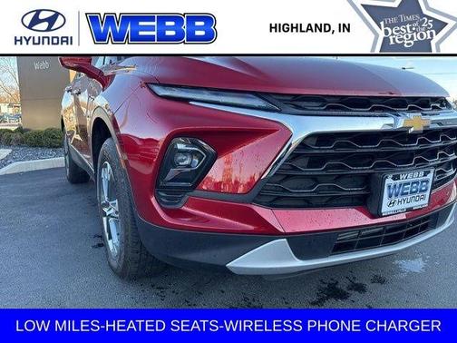 Radiant Red 2024 Chevrolet Blazer LT