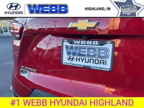 Radiant Red 2024 Chevrolet Blazer LT