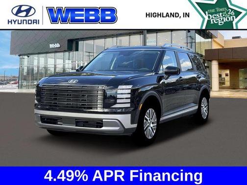 Abyss Black Pearl 2026 Hyundai Palisade Hybrid SEL Premium 7P
