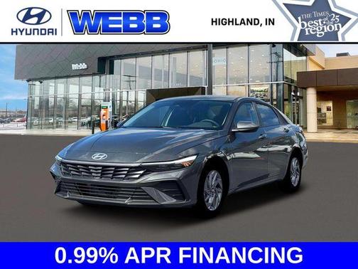 2026 Hyundai ELANTRA HEV Blue