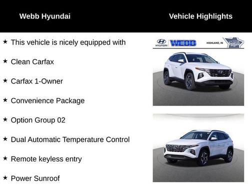Serenity White Pearl 2023 Hyundai TUCSON SEL