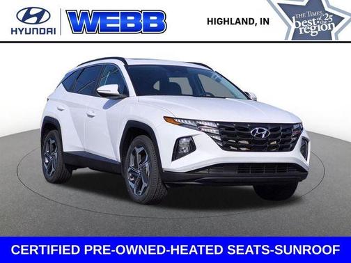 Serenity White Pearl 2023 Hyundai TUCSON SEL