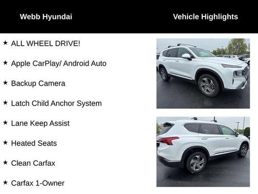 2022 Hyundai SANTA FE SEL