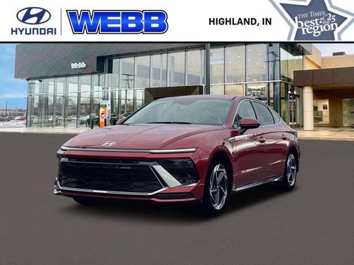 Red 2026 Hyundai SONATA SEL Sport Sedan