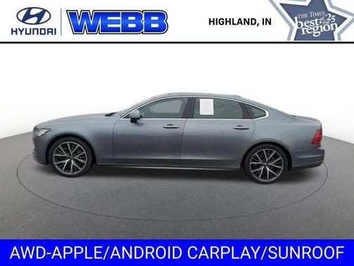 Gray Metallic 2019 Volvo S90 T6 Momentum