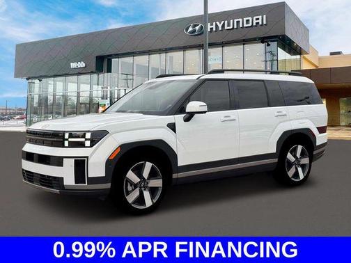 White 2026 Hyundai SANTA FE HEV Limited
