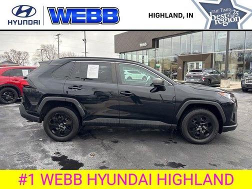 Midnight Black Metallic 2020 Toyota RAV4 LE