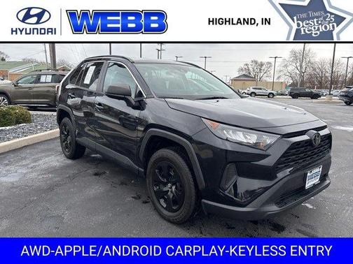 Midnight Black Metallic 2020 Toyota RAV4 LE