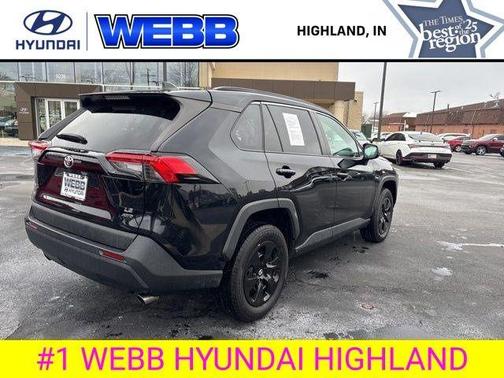 Midnight Black Metallic 2020 Toyota RAV4 LE