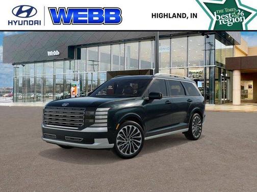 Emerald Pearl 2026 Hyundai Palisade Hybrid Calligraphy