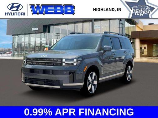 Gray 2026 Hyundai SANTA FE HEV Limited